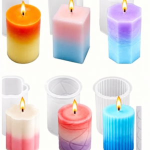 Ombre Pillar Candle Collection