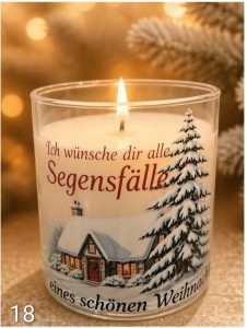 Winter Cottage Jar Candle