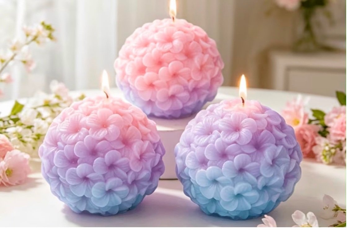 Floral Candles