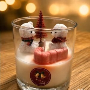 Christmas Bear Duo Jar Candle
