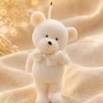 Classic Teddy Bear Candle