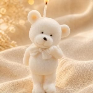 Classic Teddy Bear Candle